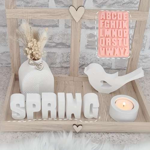 2 Stampi In Silicone 3D Per Candele E Saponi – Formato Famiglia E Castello, Per Resina, Gesso, Cioccolato, Ideali Per Decorazioni Fai Da Te