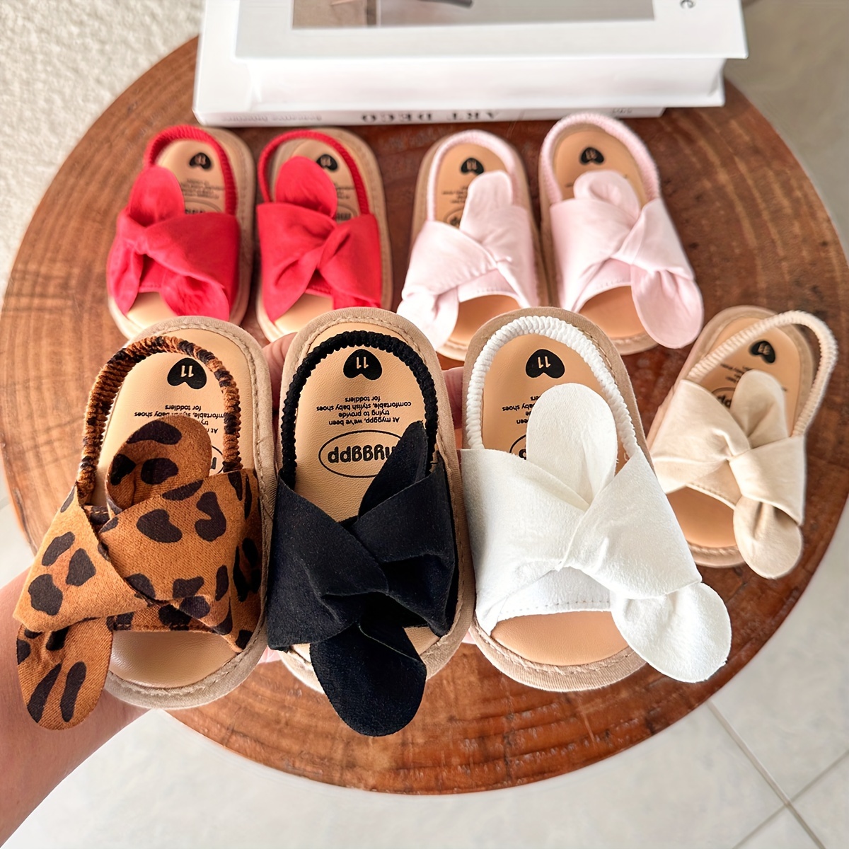 Baby / Toddler Floral Decor Sandals Prewalker Shoes