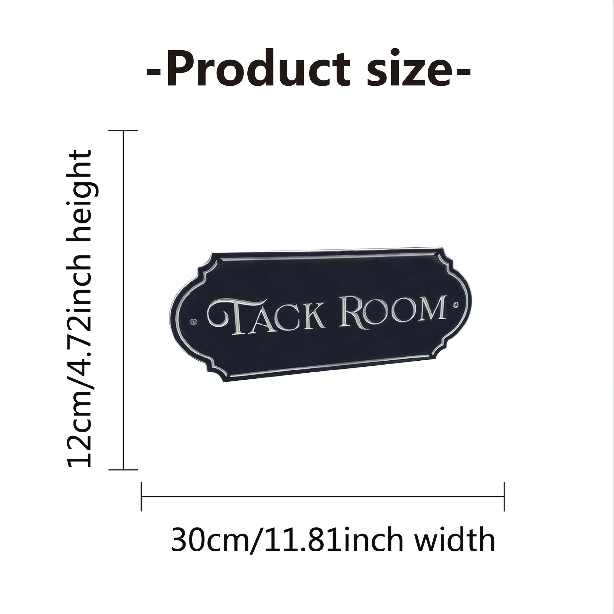 TEMU Plaque de Nom en Bois Personnalisée pour Écurie - Panneau d'Étable à Cheval Style Ferme Rustique, Plaque en Bois Extérieure Durable pour Cadeaux