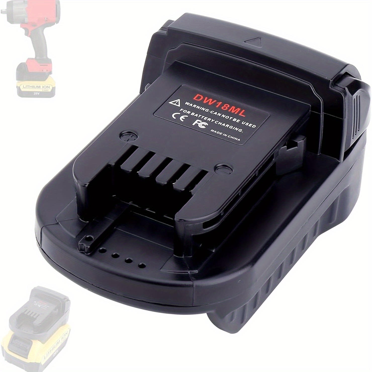 5 Connecteurs Pour Batterie Makita 14.4V / 18V (lot De 5) – Adaptateur / Convertisseur
