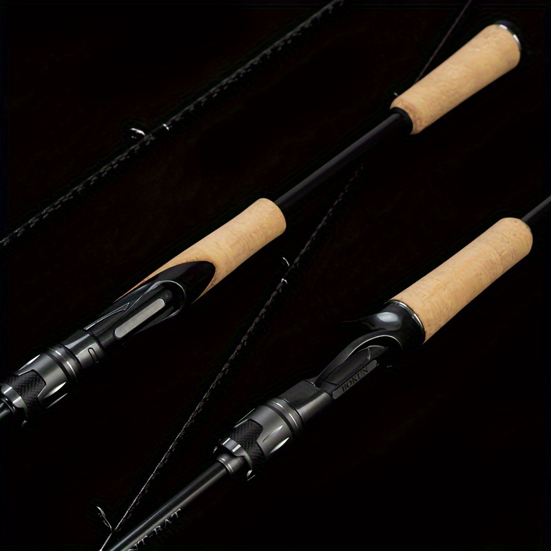 Ftk Carbon Ultralight Fishing Rod 2 Sections Spinning Rod - Temu