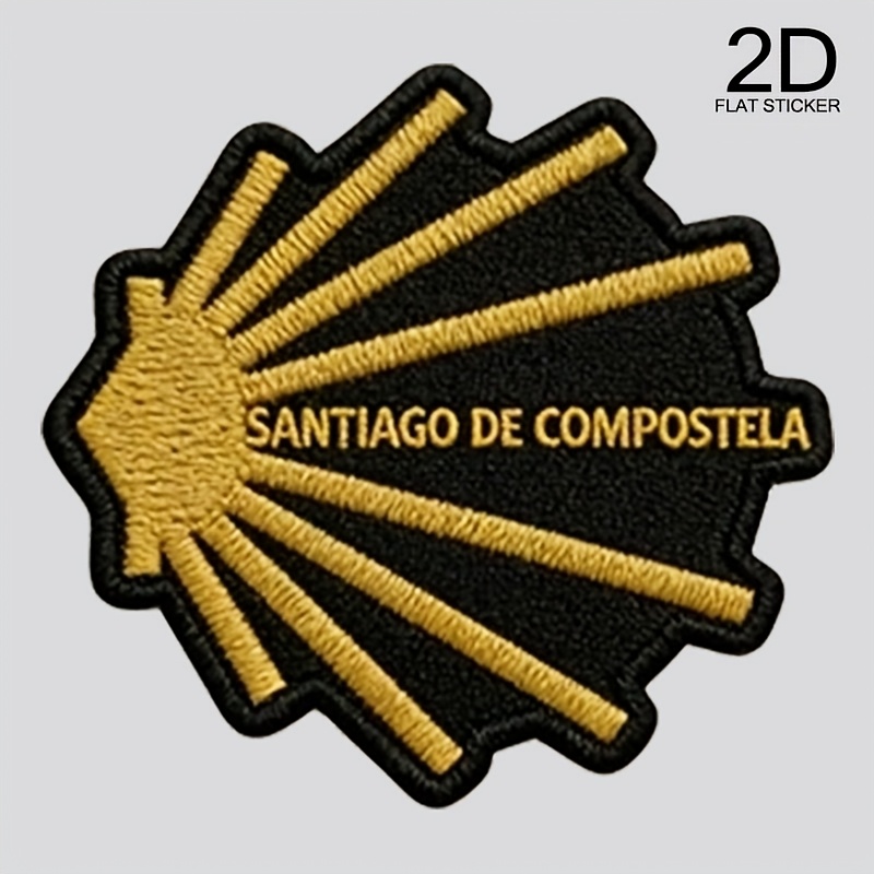 TEMU 1 de peregrino de termoadhesiva para ropa, ideal para camisetas, mochilas, decoraciones, pantalones, zapatos, edredones, almohadas, gorras de