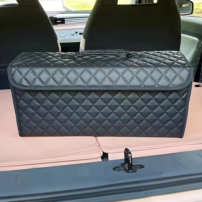 Trunk Storage Box Storage Box Toolbox Pu Leather Storage Bag Storage Supplies