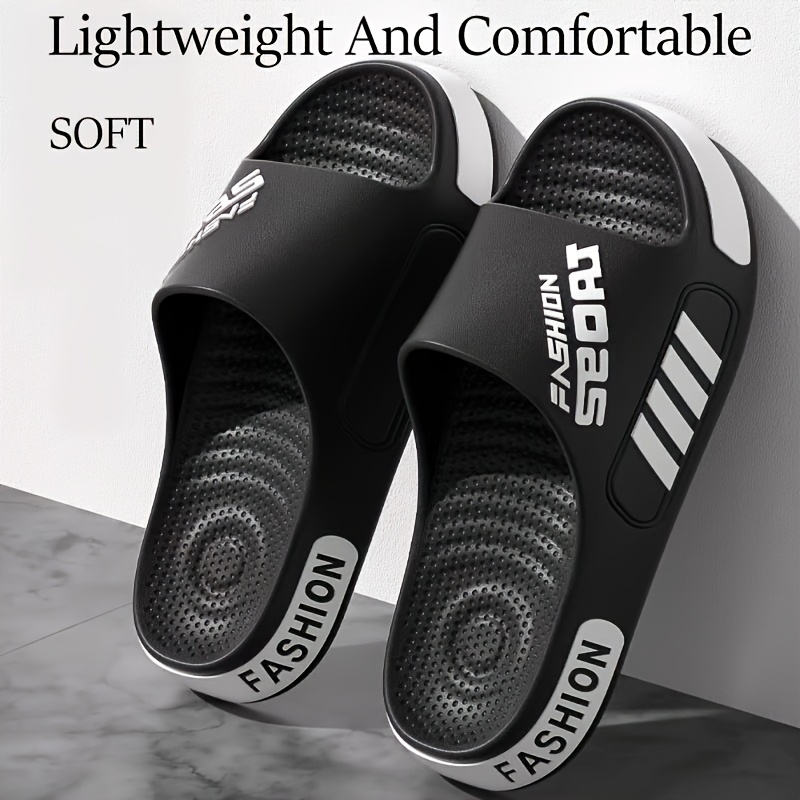 unisex   size eva flat soft sole slip on indoor outdoor   home bathroom beach sandals slippers