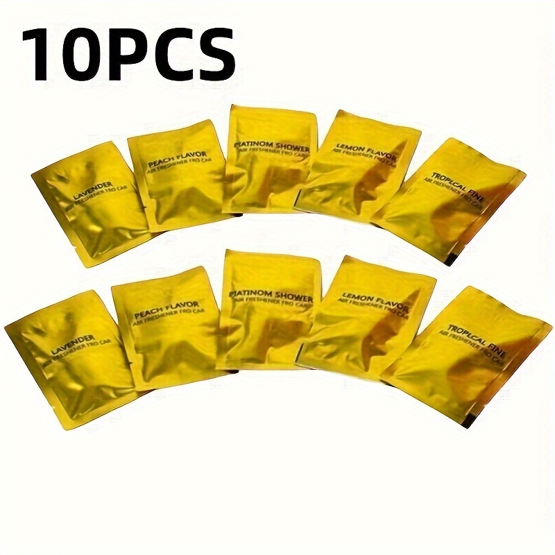 

10pcs Car Air Outlet Aromatherapy Supplement, Air Freshener, Suitable For All Of Air Conditioning Aromatherapy Diffuser