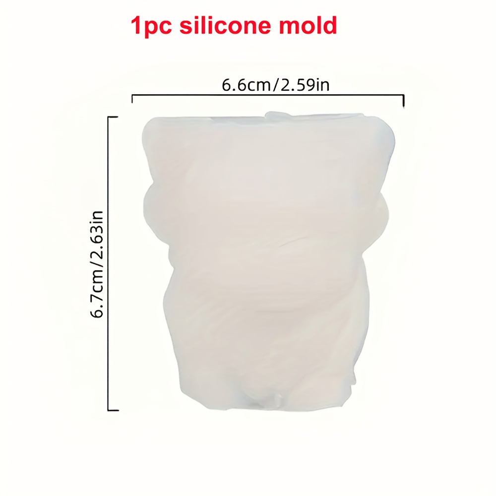 1/2pcs Highland Cow Candle Silicone Mold Animal Shaped Mold For Diy Handmade Candles, Plaster & Resin Crafts, Unique Holiday Gifts, Birthday Home Decor Accessories