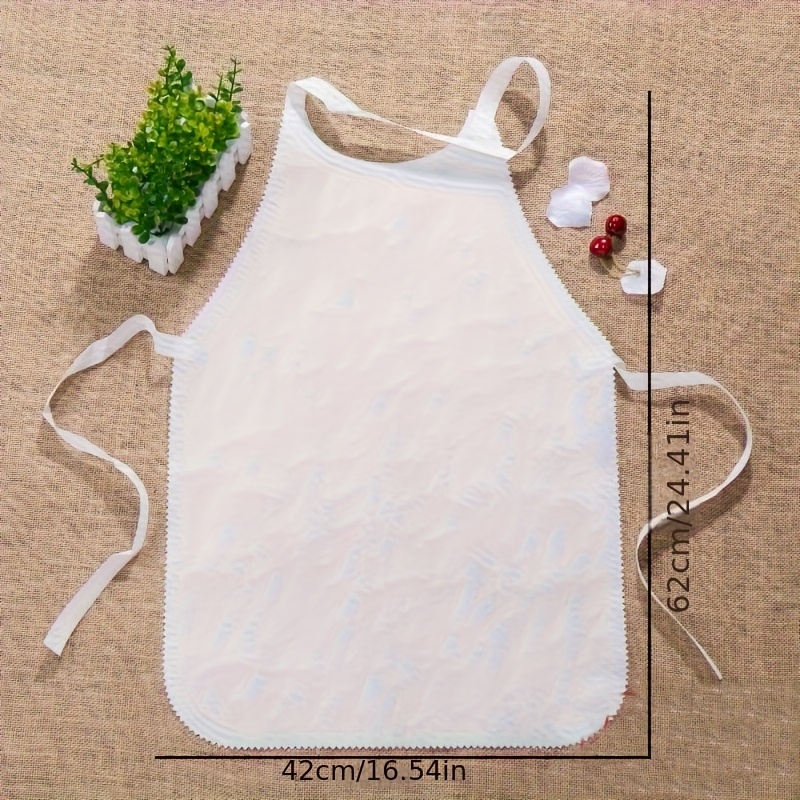 10pcs Apron - In Colors, Suitable For Art Painting, Cooking And Baking, Barbecue Western Restaurant - Perfect For Restaurant Dining, Family Dinners, Classroom Activities And Birthday Parties