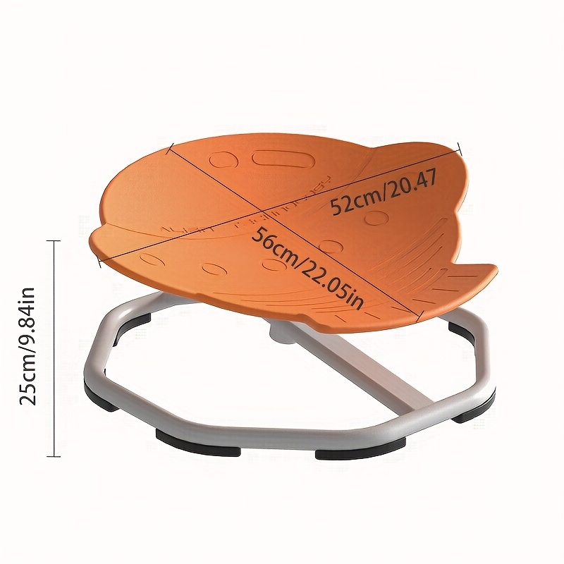 Rotating Chair Balance Board, Children'S Sensory Integration Physical Training Equipment, Vestibular Turntable, Household Physical Fitness Large Gyroscope, Durable Plastic And Metal Structure