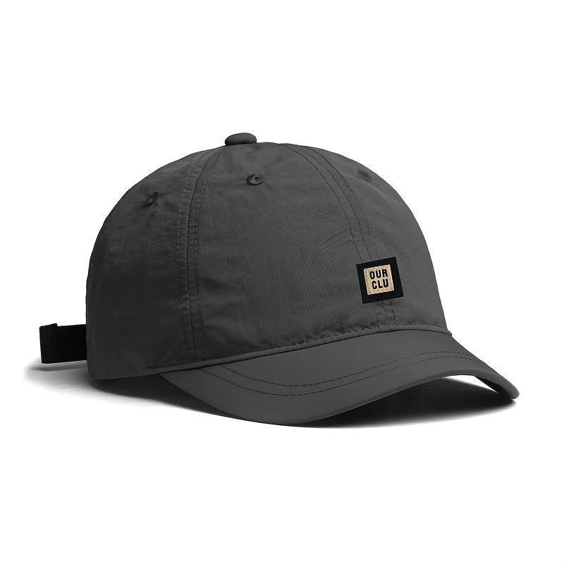 Outdoor American Short Brim Hat, Vintage Baseball Cap