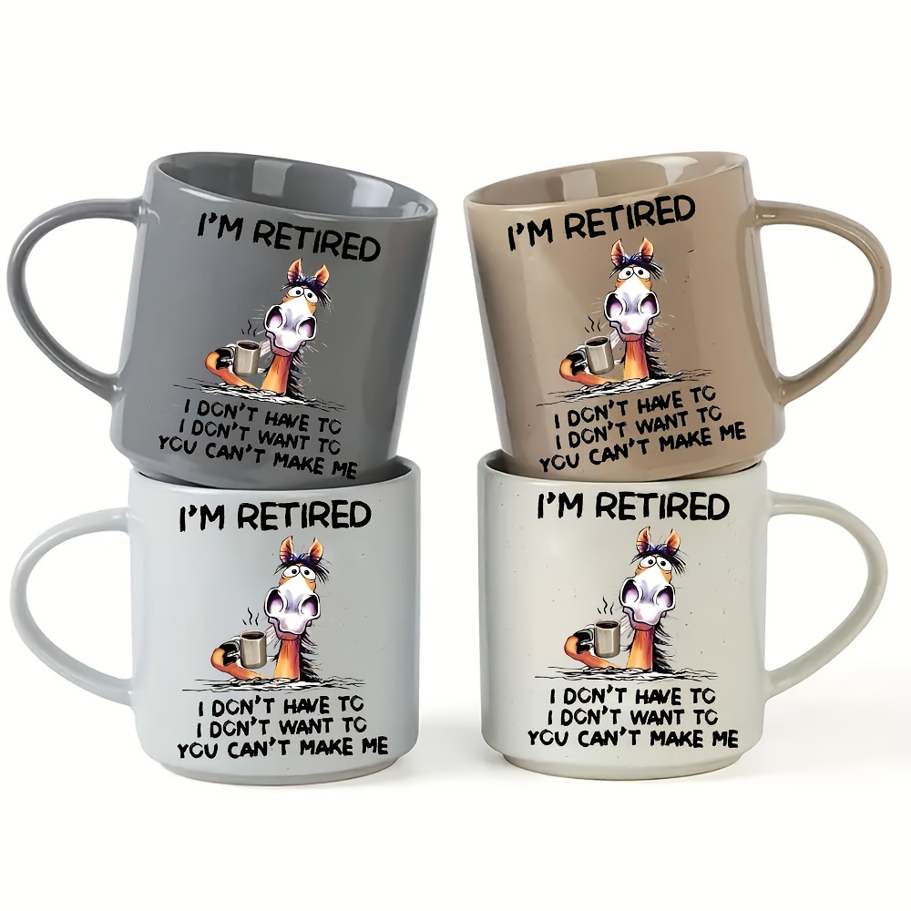 

Sarcastic Horse Quotes 3pcs Coffee Mug Sticker Set - Waterproof, Self-adhesive Decals For Mugs, Bottles & Laptops - Matte Pvc, Perfect Gift For Birthdays, Holidays & Valentine's Day