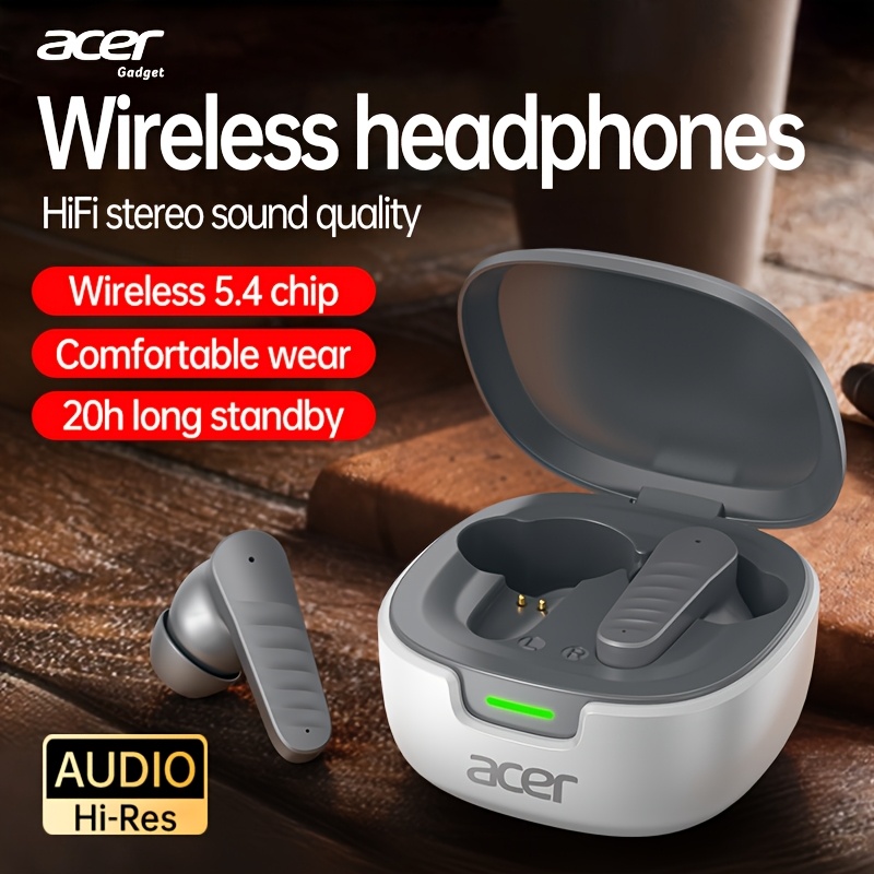 Acer OHR503 Mini Sport Wireless Earbuds – Noise-Canceling, Long Battery