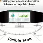 24 inch 16 9 desktop computer monitor computer privacy screen filter suitable for thunder god philips shield detachable anti blue light glare cover anti screen panel home office setup eye prevention sleek monitor design screen cover durable filter panel detachable cover remote workers office professionals