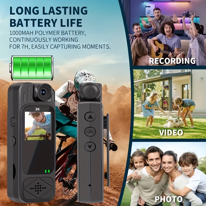 caméra de sécurité mini y9 – vidéo 2k hd, rotatif à °, détection de mouvement, vision ir, usb, compatible avec carte tf jusquà 128 go Détails du produit 6
