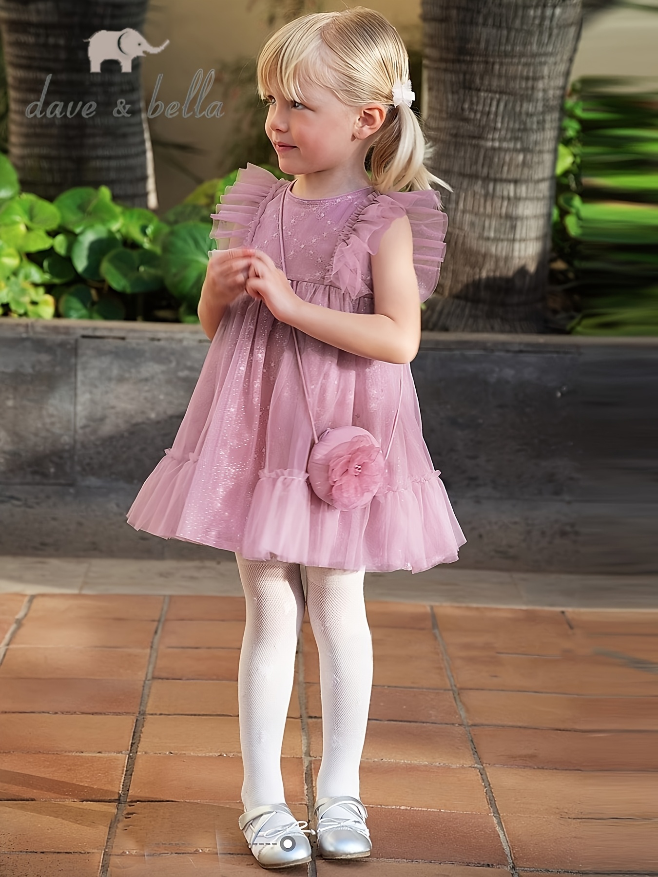 Niñas Vestido Nekenia Plumeti Moda Infantil Vestido Rosa Volantes