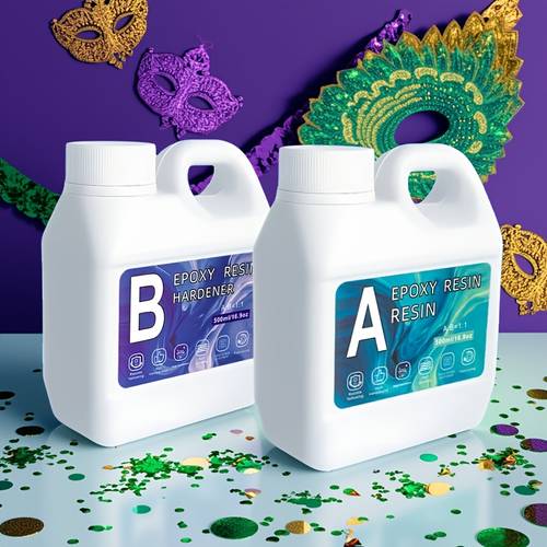 33.8oz/1000ml epoxy kit | kristalhelder, zelfnivellerend, snel uithardend, hoogglans, capaciteit voor kunst, sieraden, tafels & werkbladen, ambachten, gemakkelijk 1:1 mengen, bubbelvrij, tegen vergeling