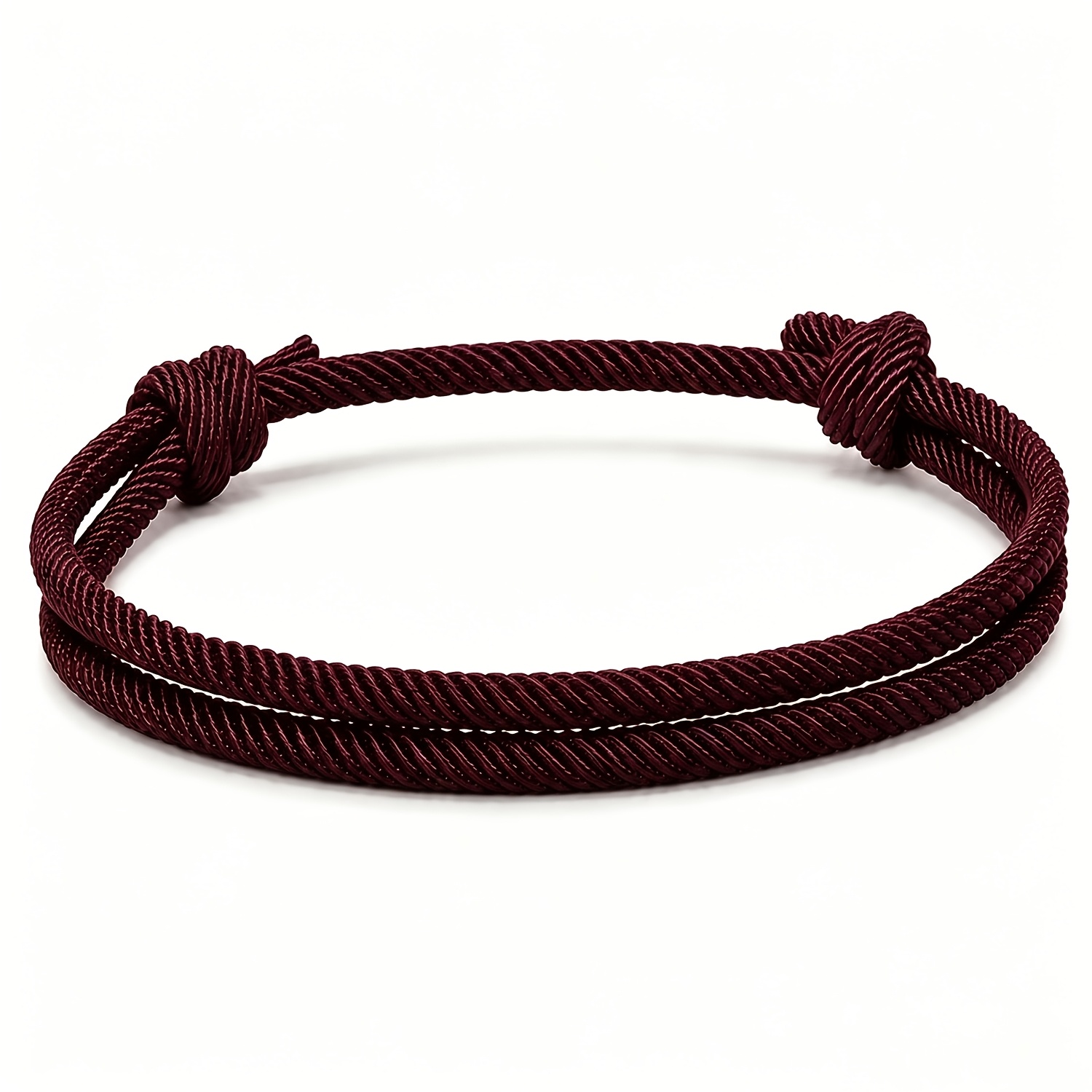 Unisex Minimalist Adjustable Rope Bracelet, Everyday Wear