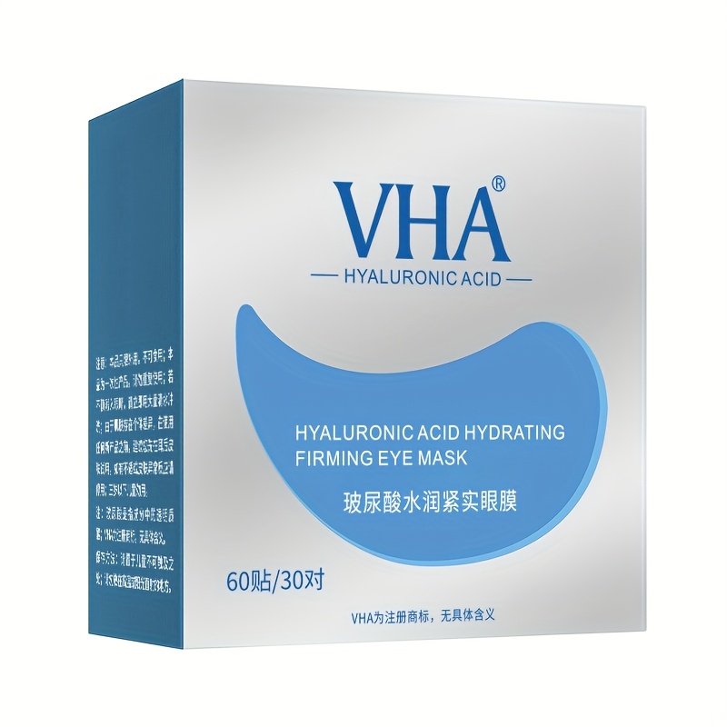 60pcs Hyaluronic Acid and Collagen Mask Sheets - Deep Hydration