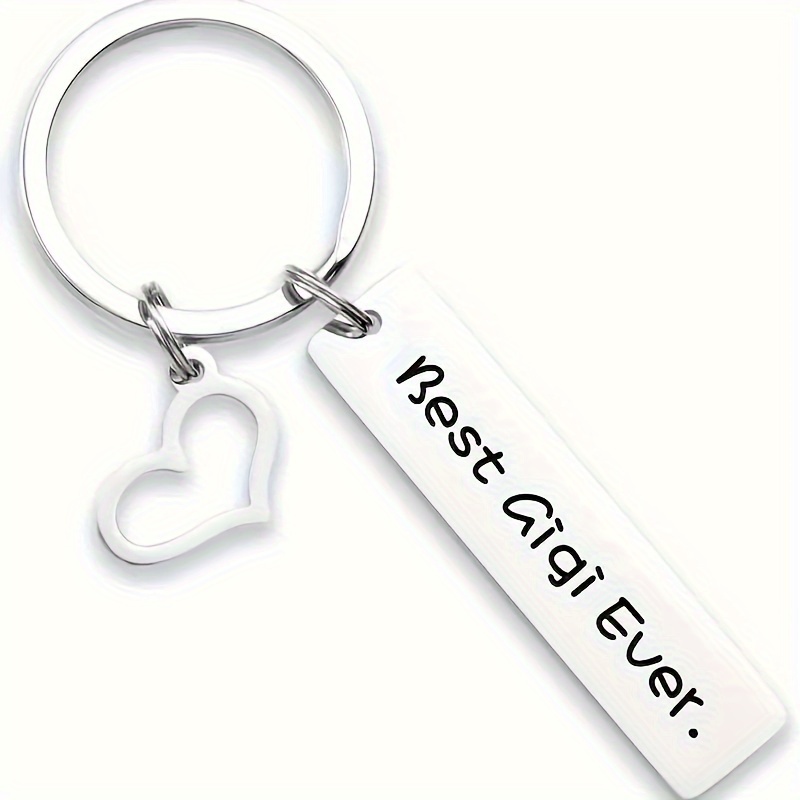 

best Gigi Ever" Stainless Steel Keychain - Perfect For Wedding, Birthday, Housewarming, Graduation, And More!