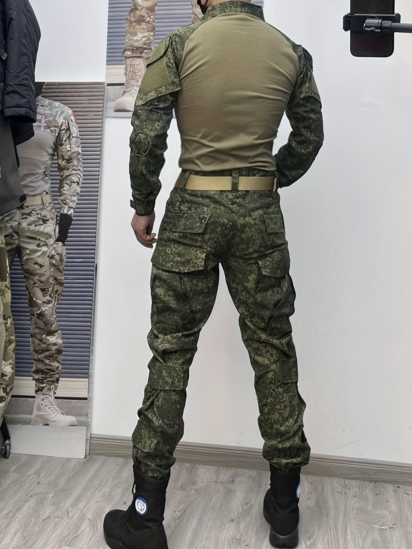 Men'S Outdoor Sports Pants Tactical Overalls Training Trousers Perfect for Hiking, Hunting, Climbing, Camping, Fishing, etc. Without Pads and Belt