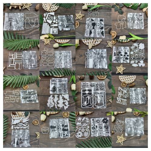 2026 metal cutting dies and stamps stencils for diy scrapbooking photo album die cut embossing paper card new dies and stamps se