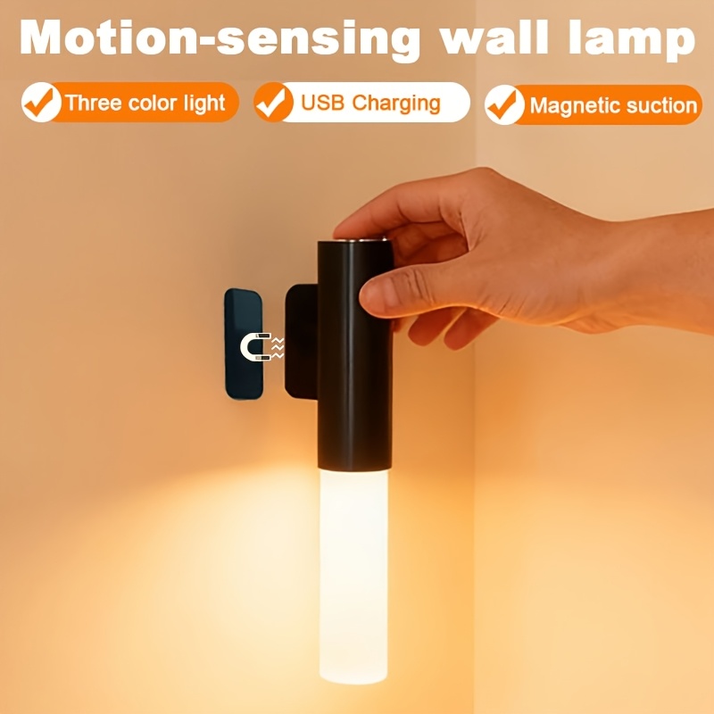 Produktbild von Nachtlicht Mit Bewegungsmelder, 7 Farben Dimmbares LED