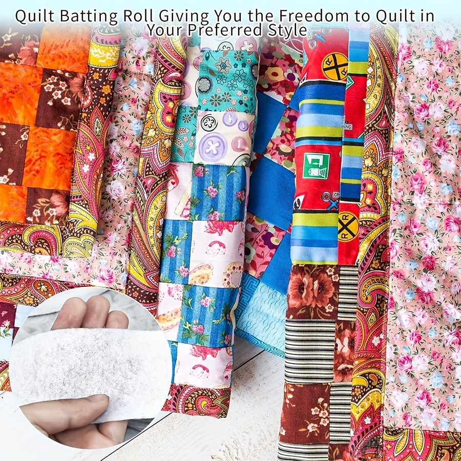 Quilting Fabric Fabric Freedom Stoffe Polyester Batting Roll Set