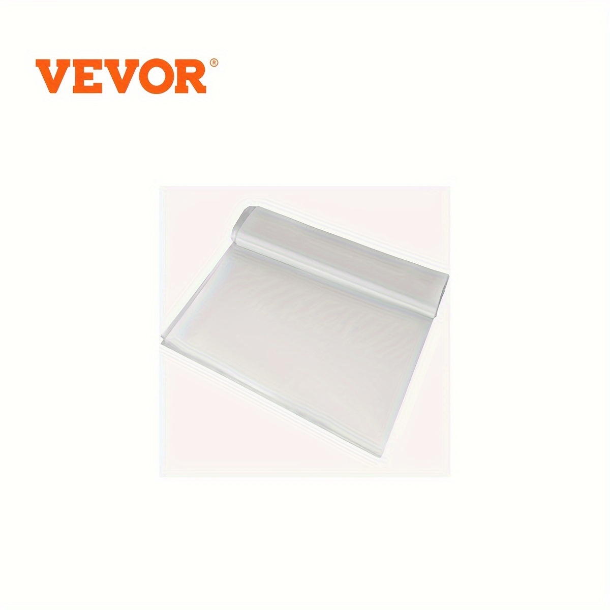 

Vevor Greenhouse Film 24 X 50 Ft, Greenhouse Polyethylene Film 6 Mil Thickness, Greenhouse Plastic Greenhouse Clear Plastic Film Uv Resistant, Polyethylene Film Warming, Strength