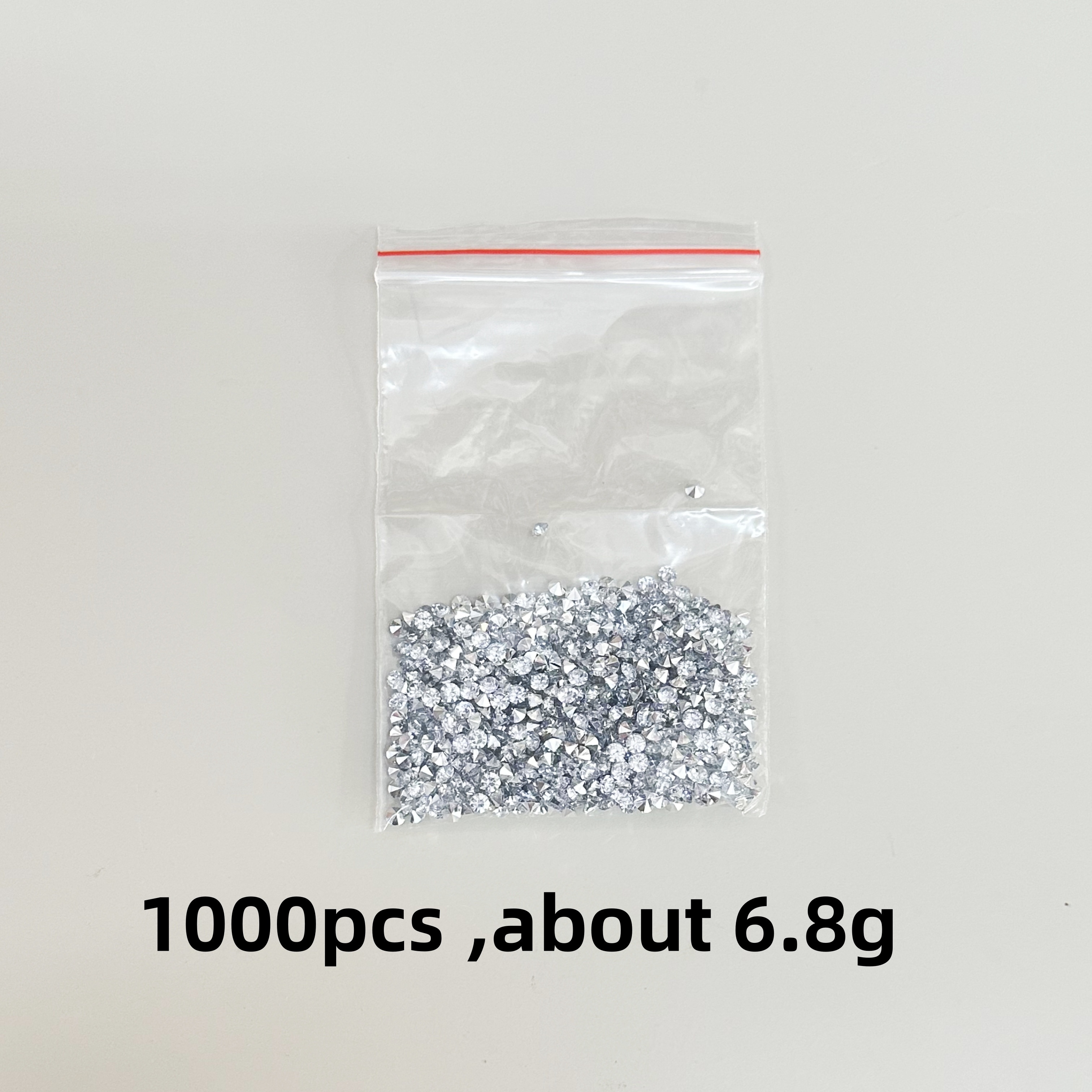 1000pcs 3mm Glitter Acrylic Diamonds - Diy Crafts, Vase Fillers, Weddings, Birthday Parties, Bridal Showers, Valentine's Day, Christmas
