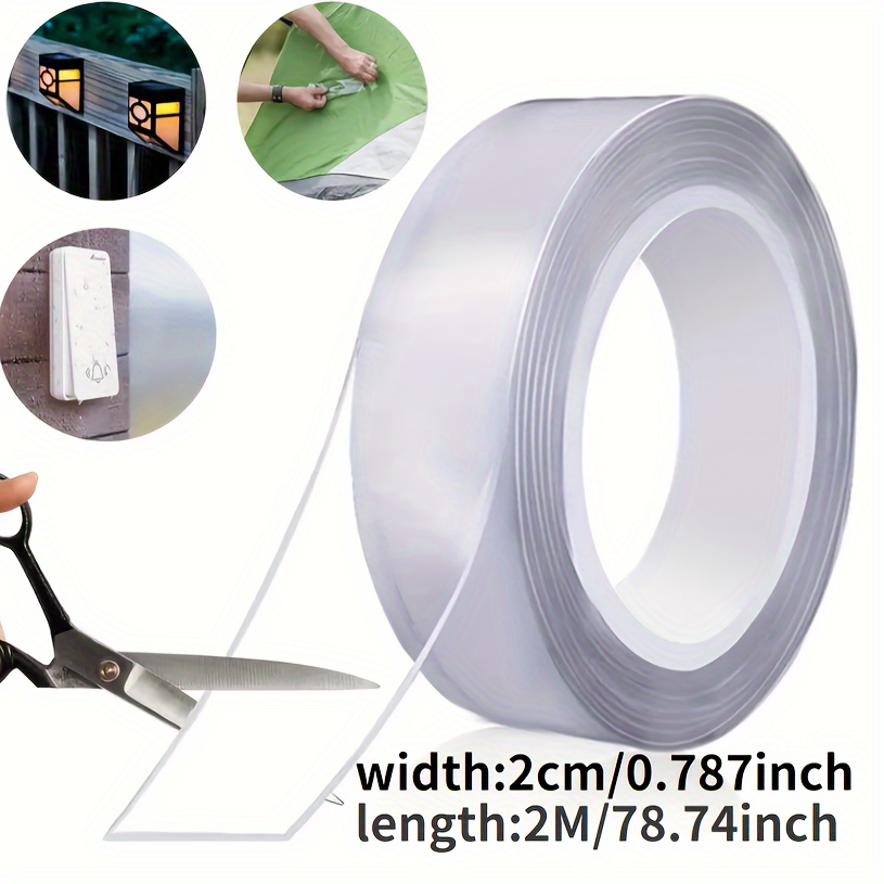 5M Clear Multifunction Nano Tape Strongly Sticky Double-Sided Adhesive Tape  Traceless Strips