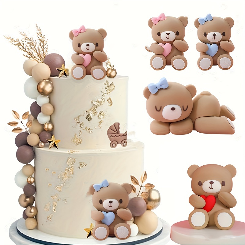  Gorro de fiesta de feliz cumpleaños, diseño de oso, 12 unidades  : Juguetes y Juegos