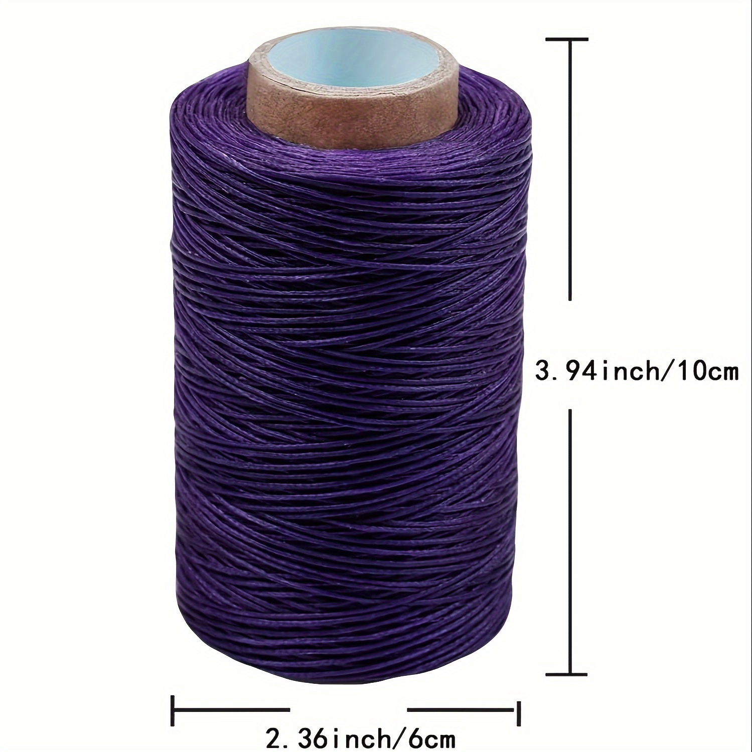 TEMU Vibrant 284yards Waxed Thread For Leather Sewing - Ideal For Long Stitching In Leather Craft, Bookbinding, Shoe, And Other Leather Projects