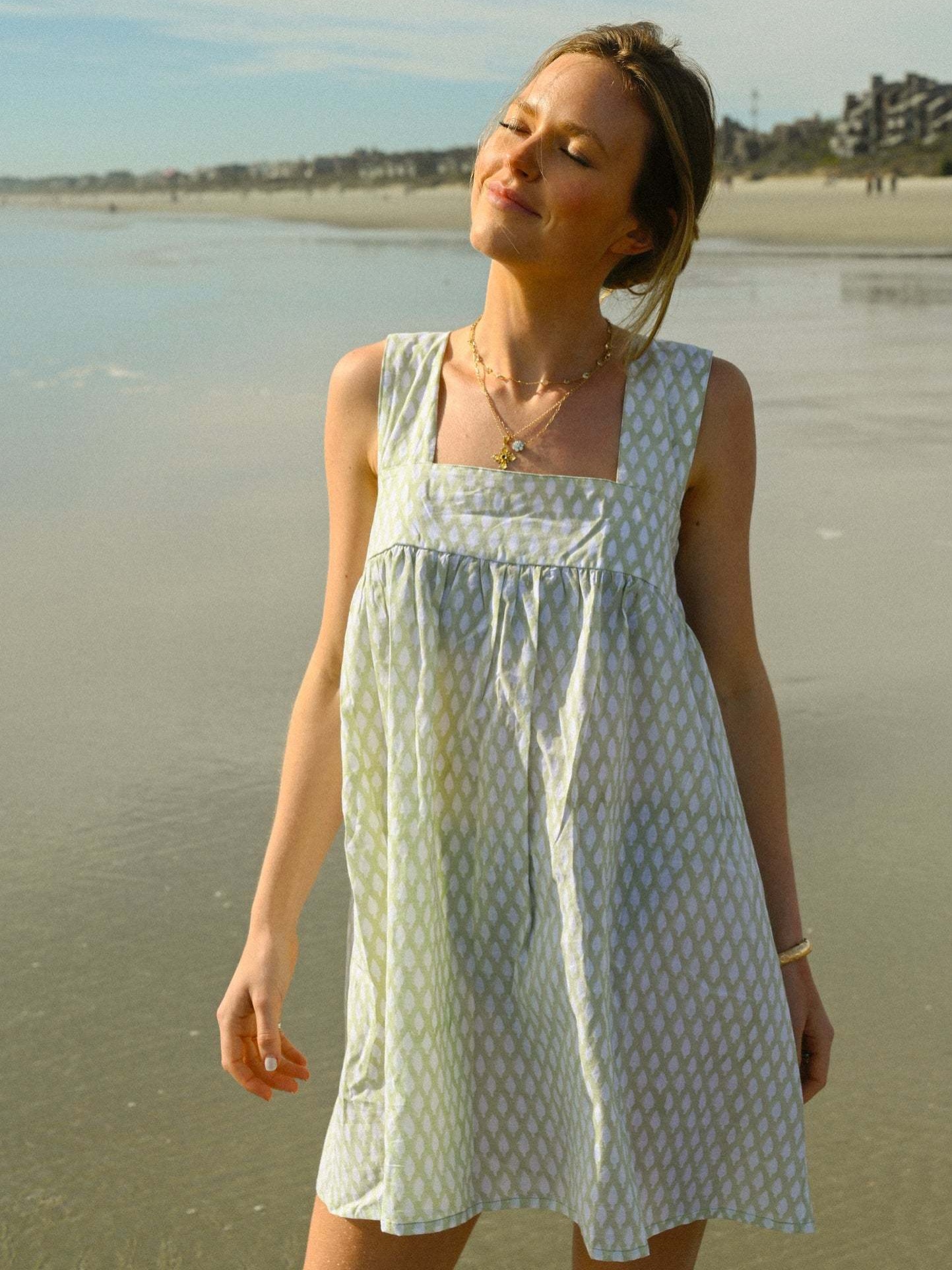 womens lightweight summer sleeveless dress square neck tie - Temu