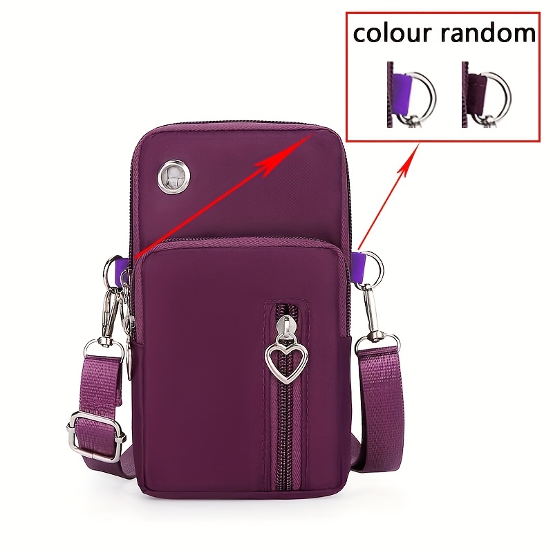 E-shop Love Handy-Tasche, Damen Umhängetasche , neuartige Handy-Tasche, tragbare Mini-Halsumhängertasche, Zero Wallet
