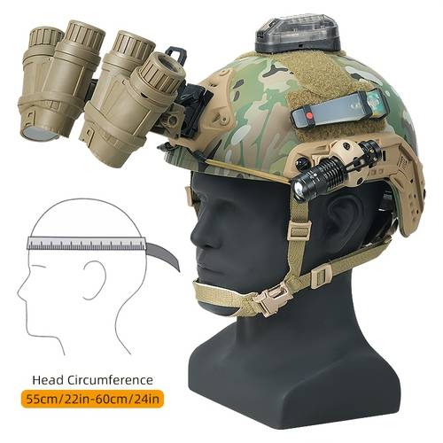 adjustable quick release helmet with side rail nvg mount camouflage design durable abs plastic for outdoor airsoft training cs games helmet for gaming camouflage helmet durable abs helmet accessories