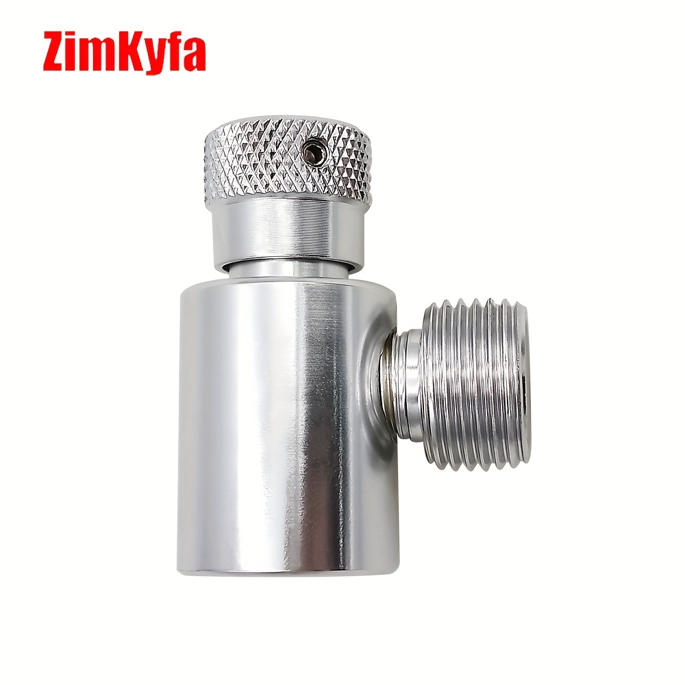 Image of Soda Metal Filling Adapter W21.8-14 To Tr21-4 Co2 Gas Cylinder Tank Adaptor Connector Kit For Aquarium Regulator