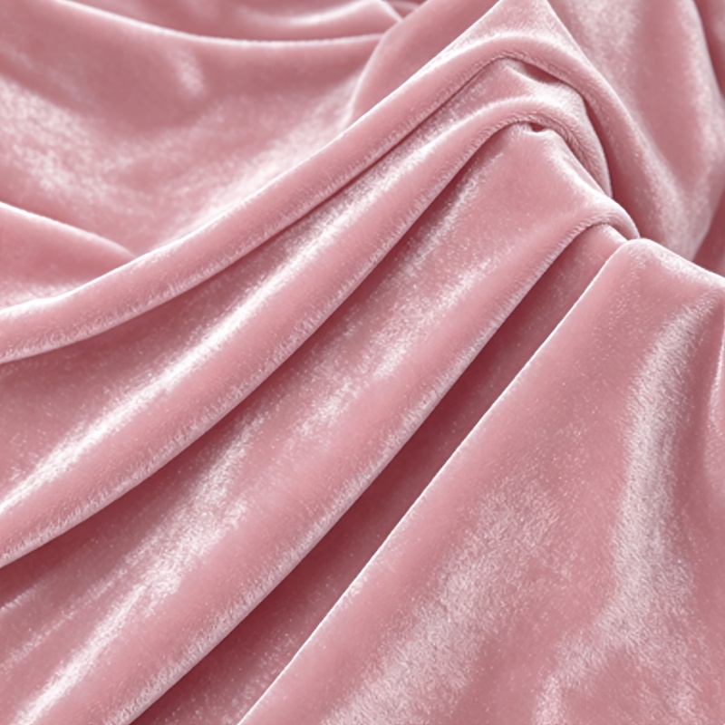 TEMU Tissu de velours de luxe anti-perte, construction épaisse empêchant les poils de se détacher, avec une respirabilité et une texture luxueusement