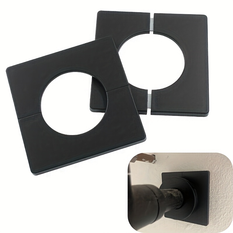 BokWin 2 Pcs Round Wall Split Flange Cover Escutcheon Plate Self