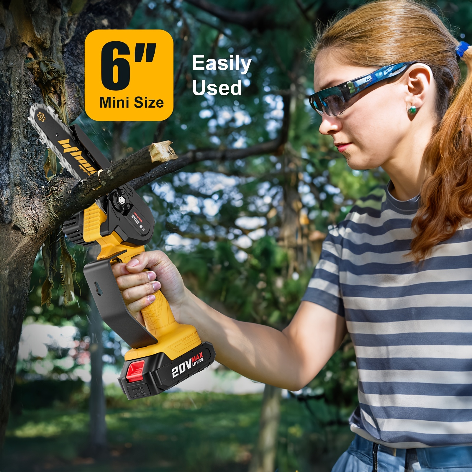 Cordless Mini Chainsaw Image 4