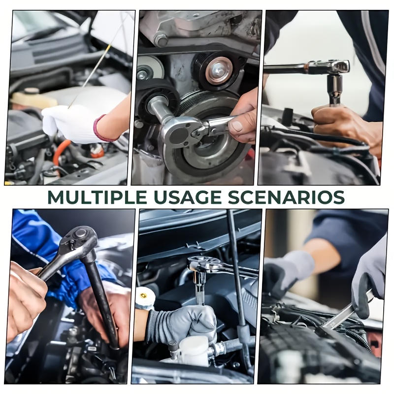 high end professional 216 151 53 46pcs tool set 1 4 3 8 1 2 drive depth and standard socket ratchet wrench set s2 and crv socket auto parts repair fast ratchet wrench and other auto repair accessories professional racing grade repair tool set details 3