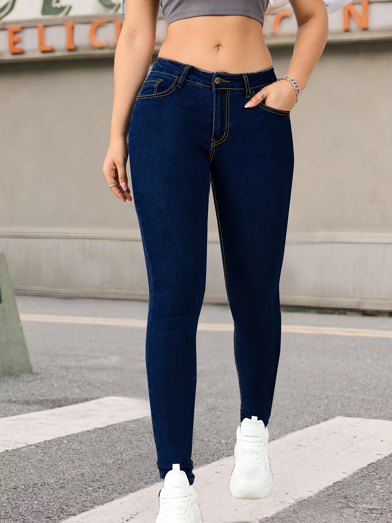Skinny Jeans Best High Street Jeans Womens High Waist Skinny Jeans