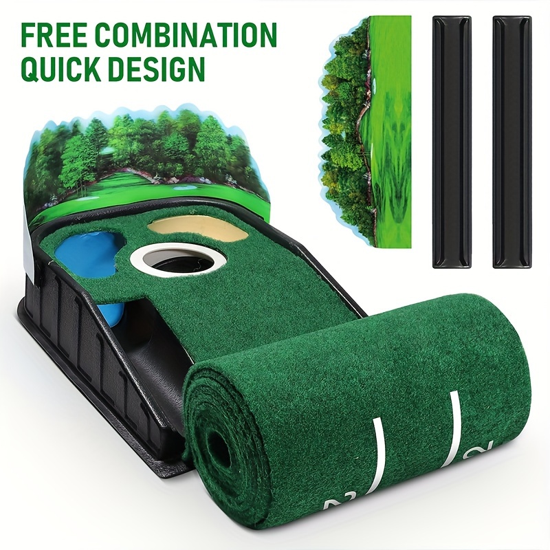 1pc new golf putter practice tool golf carpet home practice carpet Product details 2
