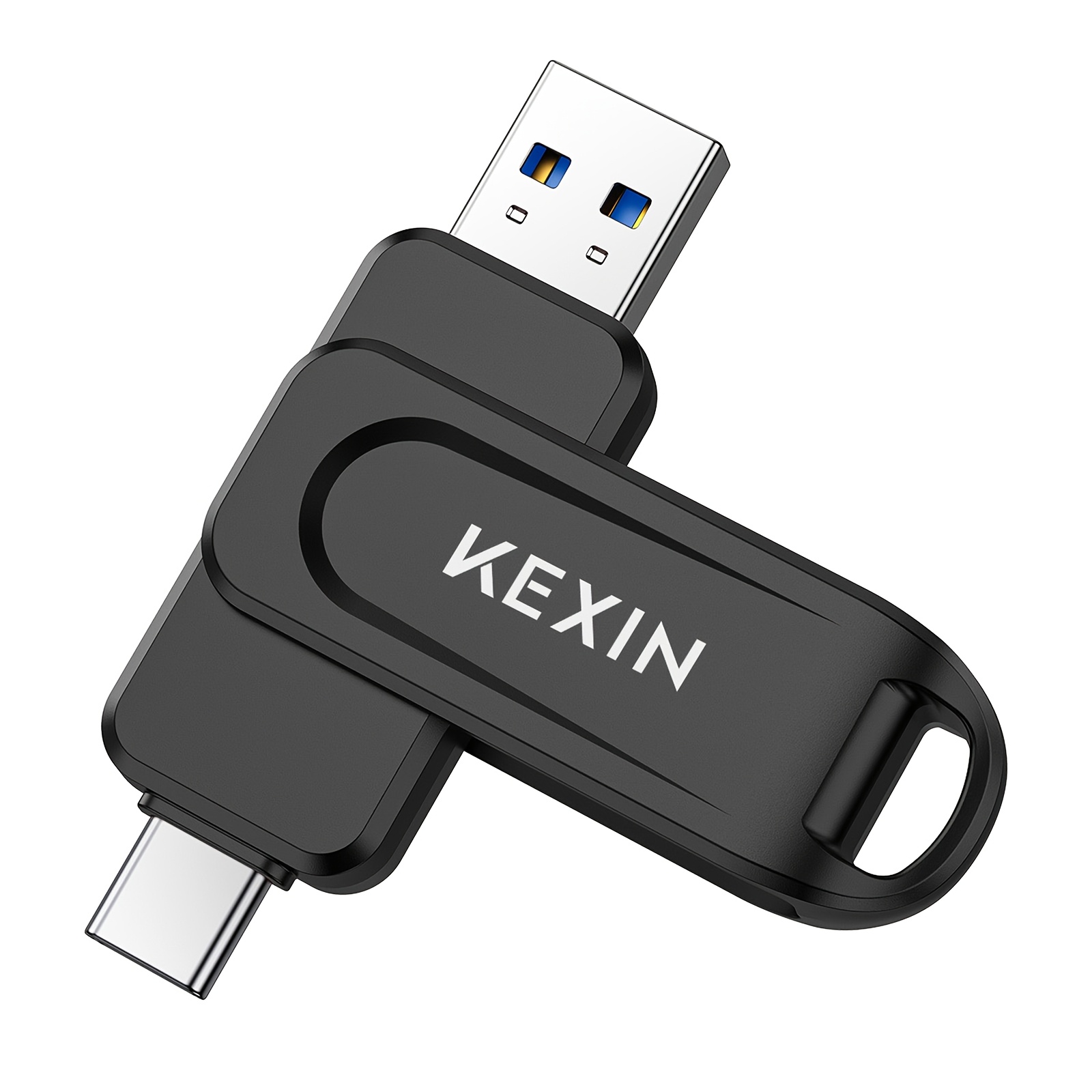 Image of Kexin Usb Stick Usb 2.0 32gb 64gb 128gb Usb 2.0 Usb C Flash -in-1 Rotating Type C For 15/16 Smart Tv Car Audio Smartphone Tablet