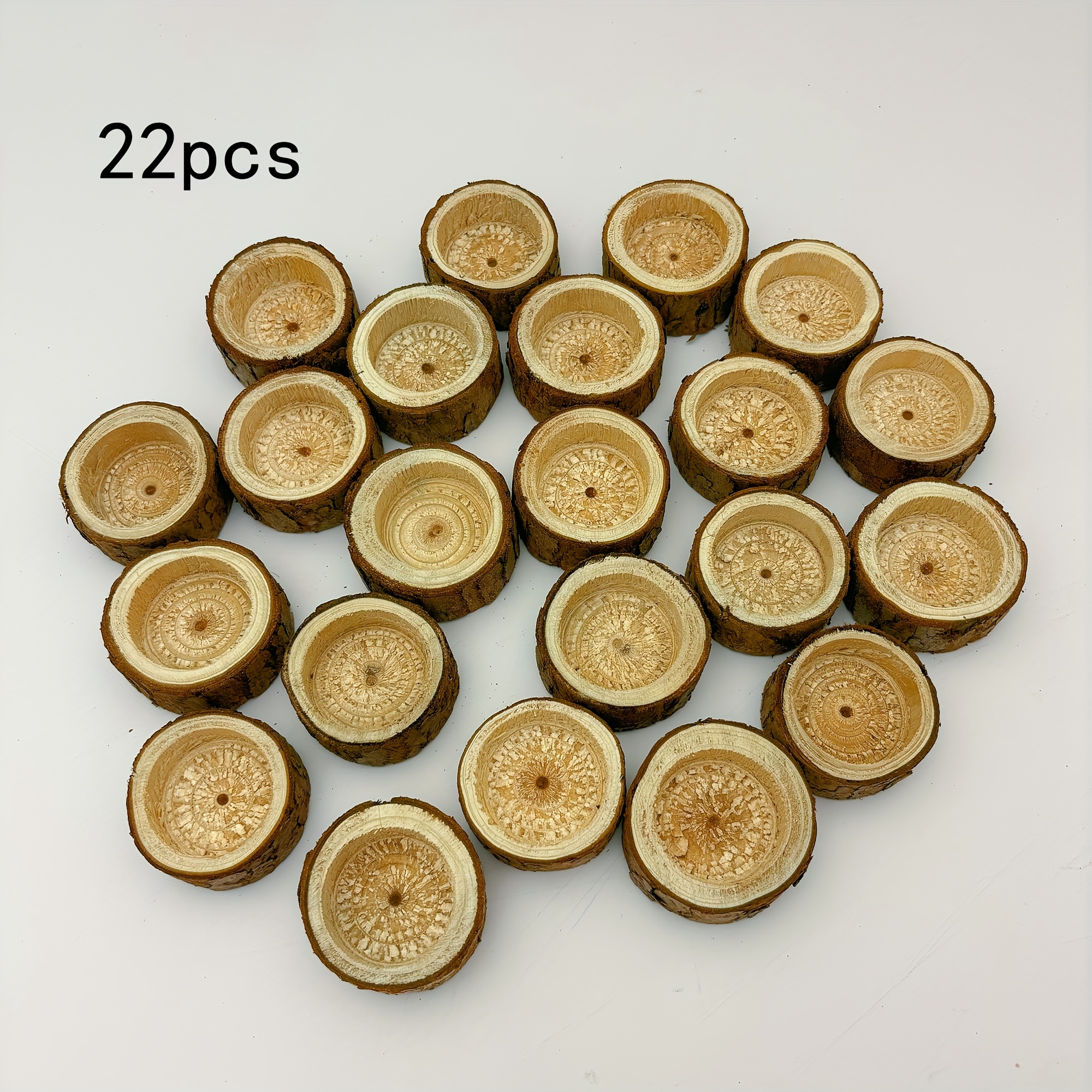 Image of 22pcs Of 0.78 Inch Small Candlestick | Suitable For Weddings | Birthdays (christmas/halloween/thanksgiving/valentine's Day/easter/hanukkah) Succulent Plant Home Decoration