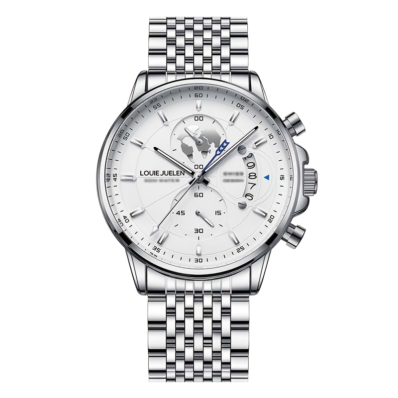 Men's Watch European-style Skeleton 's Watch Fully Automatic Multifunctional Luminous High-end Men's Watch, Without Battery