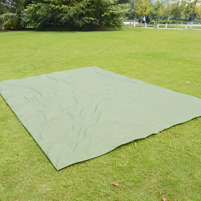 

Waterproof Picnic Blanket For 8 - Durable Oxford Cloth, All-season Outdoor Tent Footprint, Moisture-proof Ground Cloth For Camping, Sunshade Tarp - Solid Color, Multi-use, Family Size