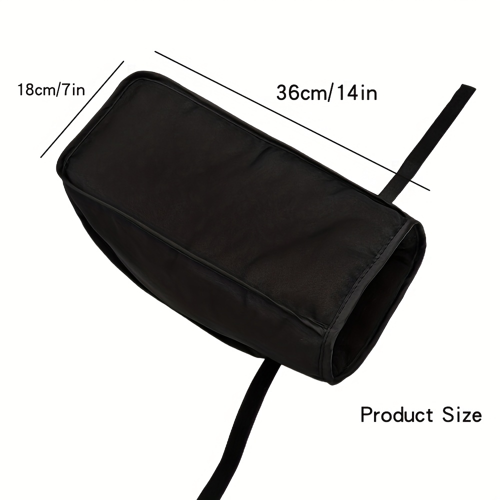Electric Wheelchair Joystick Warm Cover, And Disabled Wheelchair Armrest Sleeve, Durable Oxford Cloth Hand Guard, Universal Electric Control Panel Protector With Adjustable Strap, Thickened Gloves