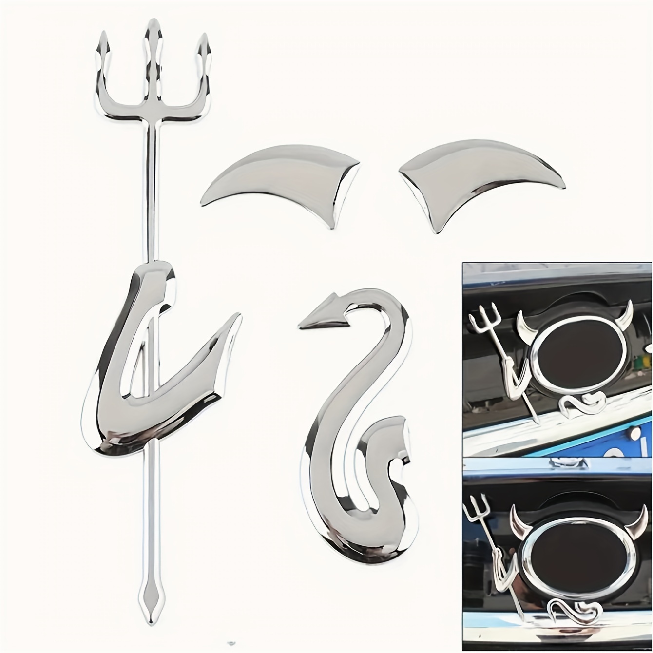Cute 3d Pvc Sticker Emblem Decal Decoration