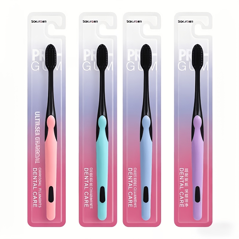 Individually Packaged Soft Bristle Cleaning Toothbrushes for Couples