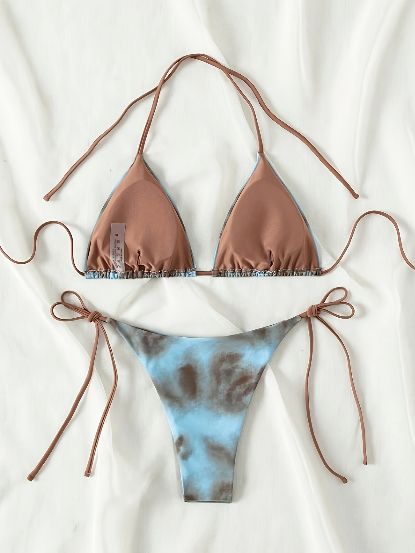 New Fashion Printed Women'S Beach Bikini Two-Piece Set