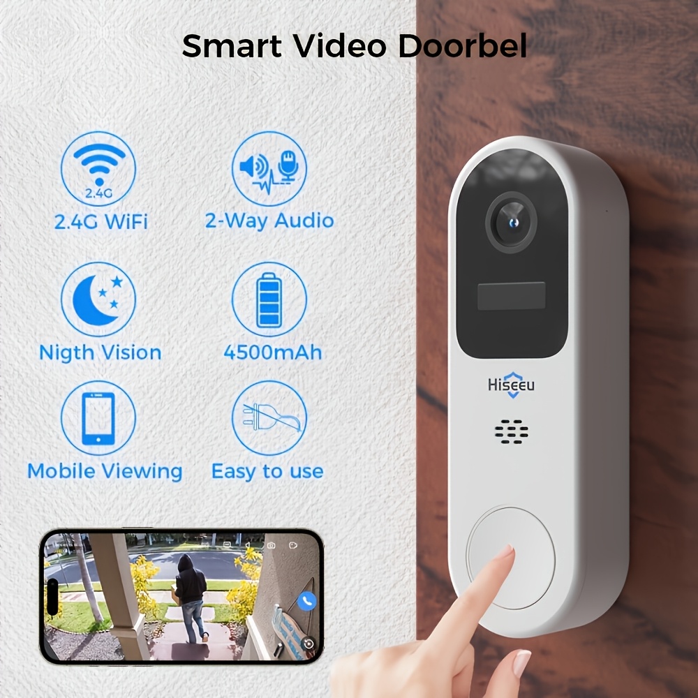 wireless door bell sold on Temu United States